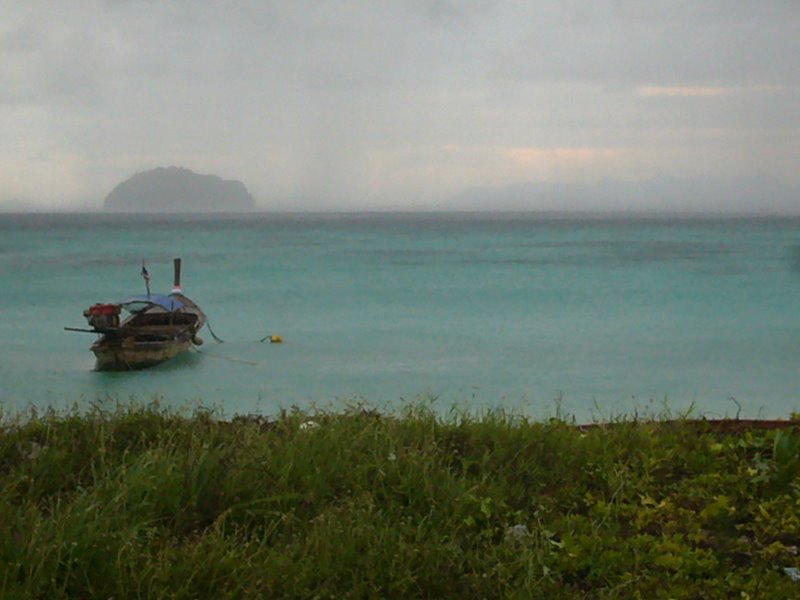 Storm view from hut